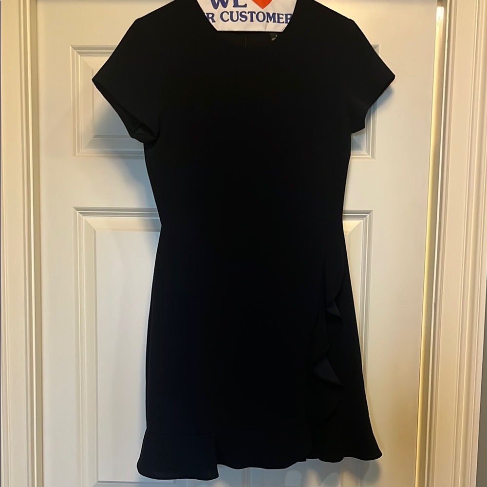 Club Monaco Black Midi Dress